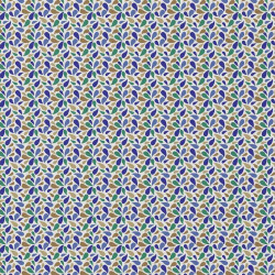 Printed Cotton OTMA Blue / Green